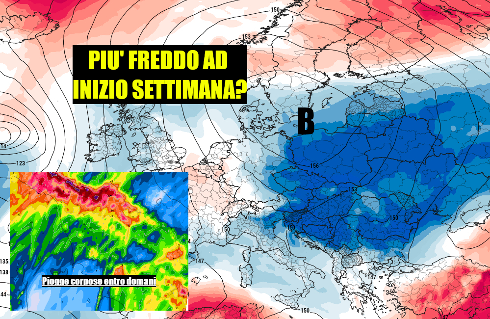 INTENSE FASI PERTURBATE, SULLO SFONDO IL RITORNO DEL “FREDDO”? – METEO TOSCANA